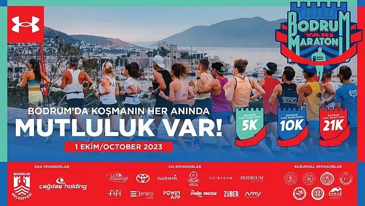 Bodrum Yarı Maratonu İçin Geri Sayım Başladı