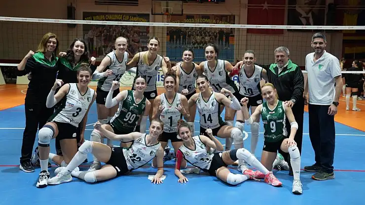 Bodrumspor Voleybol Takımı deplasmanda galip