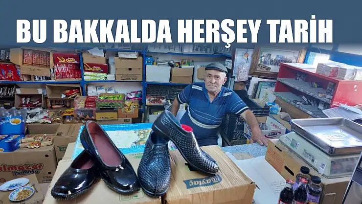 Bu bakkalda herşey tarih