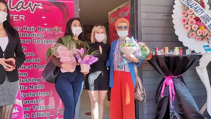 Buse Pilav Beauty Center Güzellik Salonu açıldı