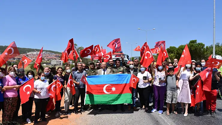 Can Gardaşlarımızı Türk Bayraklarıyla uğurladık