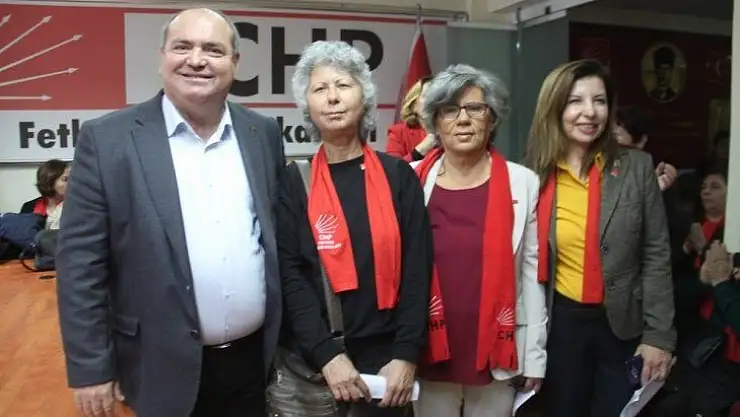 CHP Fethiye Kadın Kolları Başkanı Gülümser Oymak oldu 