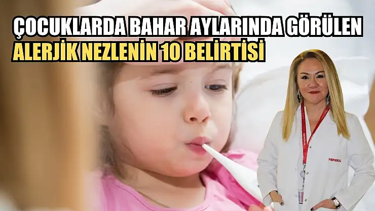 Çocuklarda bahar aylarında görülen alerjik nezlenin 10 belirtisi
