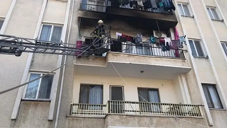 Dalaman'da ev yangını