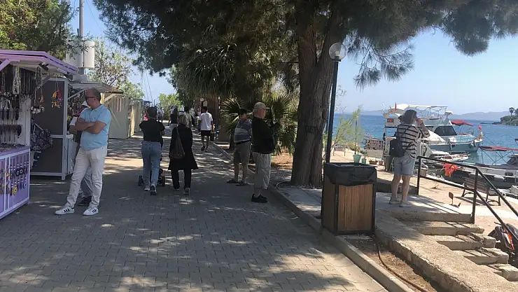 Datça'da Bayram Yoğunluğu