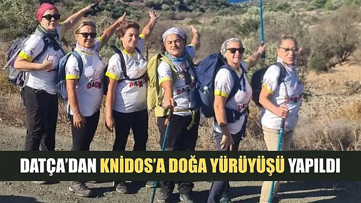 Datça'dan Knidos'a doğa yürüyüşü yapıldı