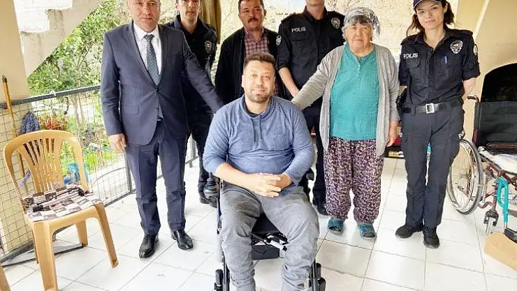 Emniyet Müdürlüğünden anlamlı hediye