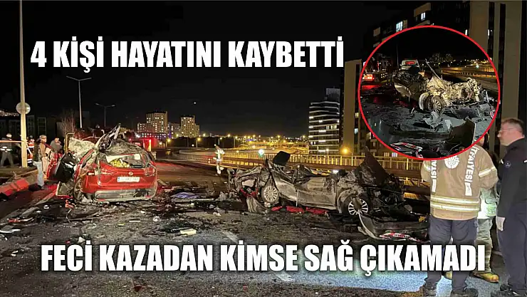 Feci kazadan kimse sağ çıkamadı: 4 ölü