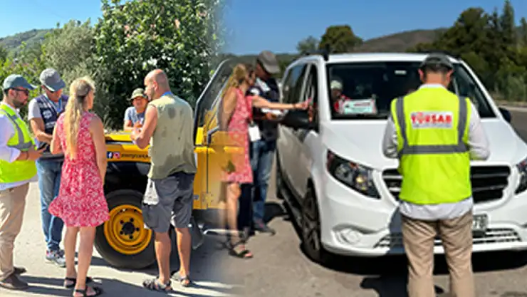 Fethiye'de kaçak turlara geçit yok