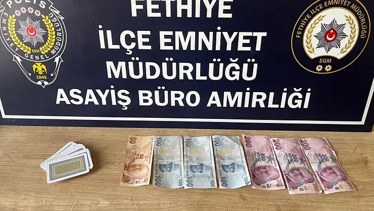 Fethiye'de kumar operasyonu