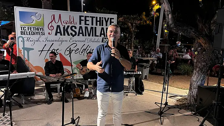 Fethiye'de Müzikli Fethiye Akşamları Konserleri Başladı