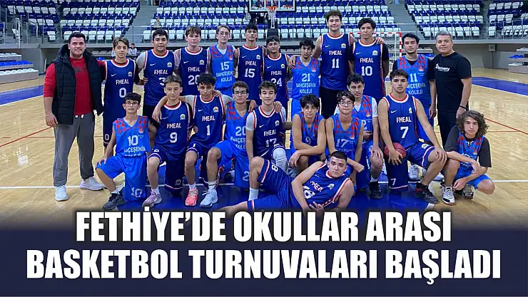 Fethiye'de Okullar Arası Basketbol Turnuvaları Başladı