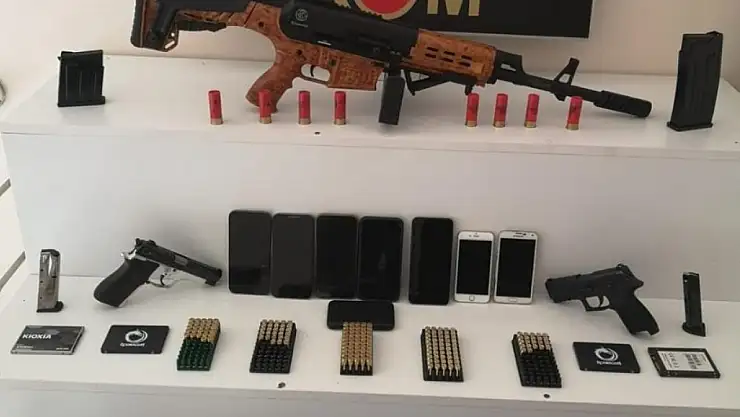 Ruhsatsız silah operasyonu gerçekleştirildi