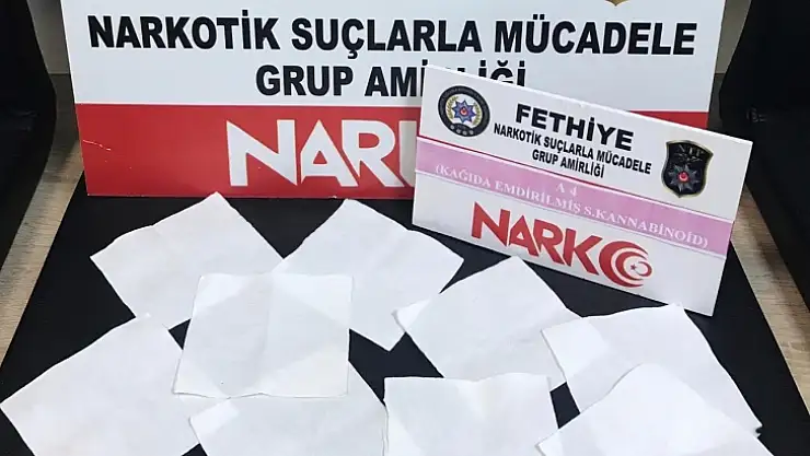 FETHİYE'DE ZEHİR TACİRİ TUTUKLANDI