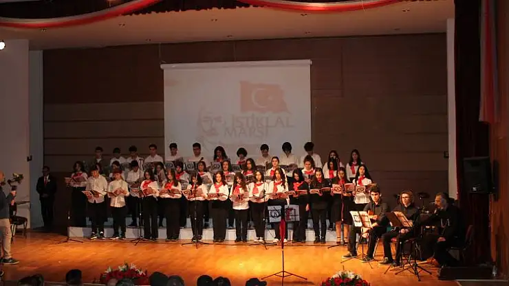 FETHİYE, İSTİKLAL MARŞI'NIN KABULÜNÜ KUTLADI  