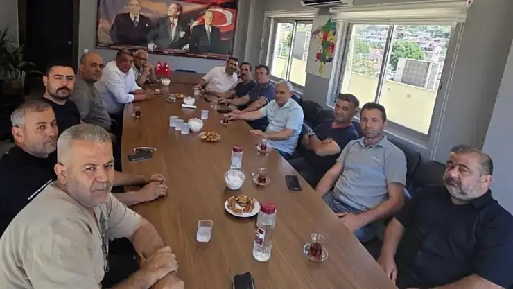Fethiye Sanayi Esnaflarından MHP İlçe Başkanına Hayırlı Olsun Ziyareti