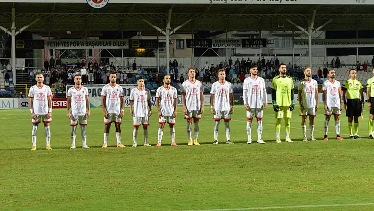 Fethiyespor'un 68 Aksarayspor karşısında ilk 11'i belli oldu