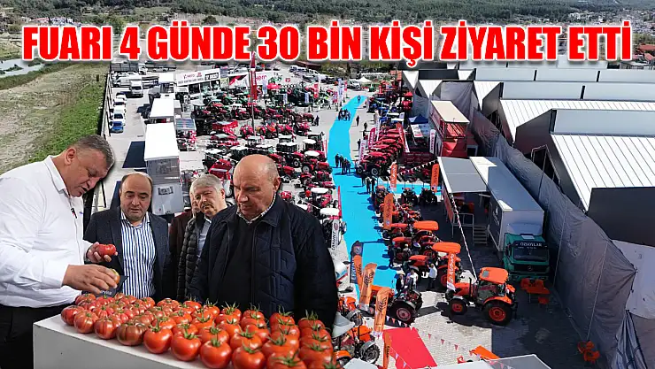 Fuarı 4 Günde 30 Bin Kişi Ziyaret Etti