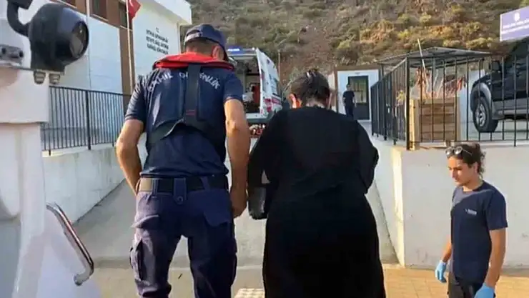 Fethiye'de Sahil Güvenlik'ten tıbbi tahliye