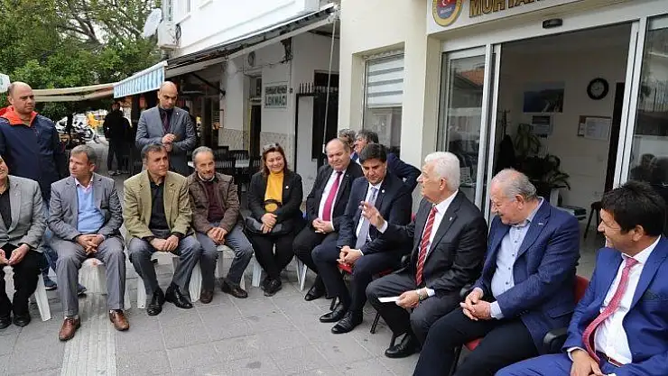 Gürün Fethiyeli muhtarlarla sohbet etti