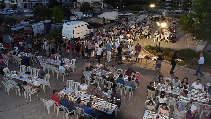 Fethiye Belediye personeli iftarda buluştu