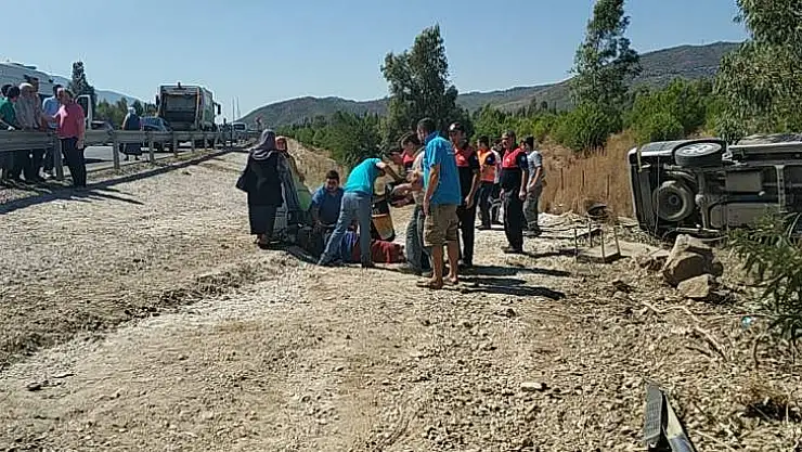 SEYDİKEMER'DE KAZA 3 YARALI