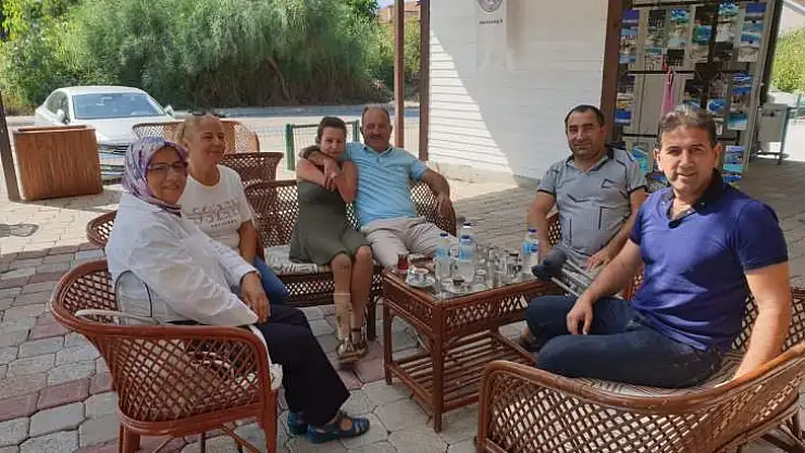 Saatcı ve eşinden sürpriz ziyaret