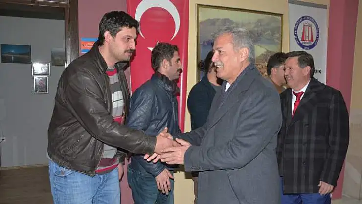 Başkan Adayları Sendika temsilcileri ile bir araya geldiler