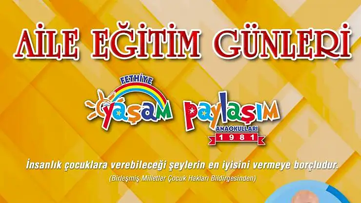 AİLE EĞİTİM GÜNLERİ İLGİ GÖRDÜ