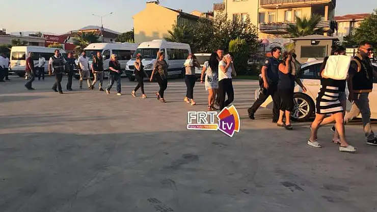 Fethiye'de Fuhuş Operasyonu.. Çok Sayıda Gözaltı