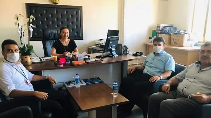 HAYIRLI OLSUN ZİYARETİNDE BULUNDU