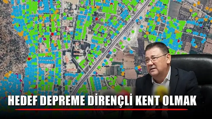 Hedef depreme dirençli kent olmak