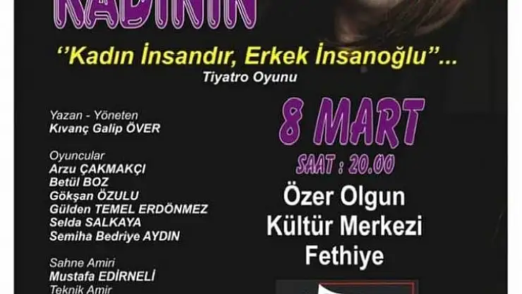 Hep beraber tiyatro ekibinden 'Suretleri kadının'