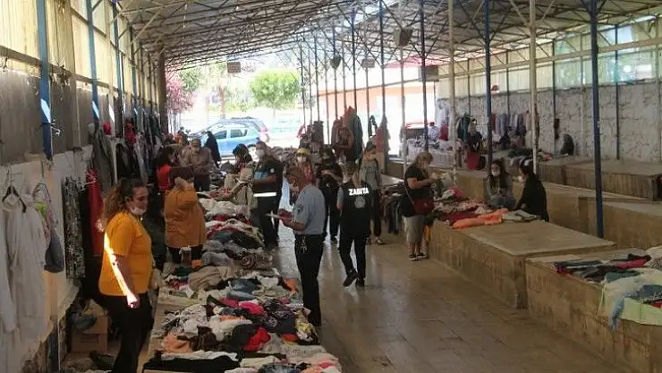 İkinci el pazarı aylar sonra kuruluyor