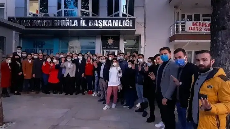 Il Gençlik Kollarının heyecanı koronavorüsü unutturdu