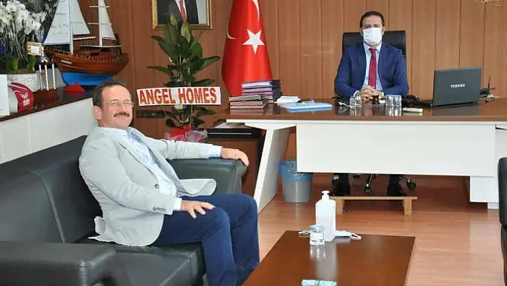 İlçe Başkanı Öztürk'ten hayırlı olsun ziyareti