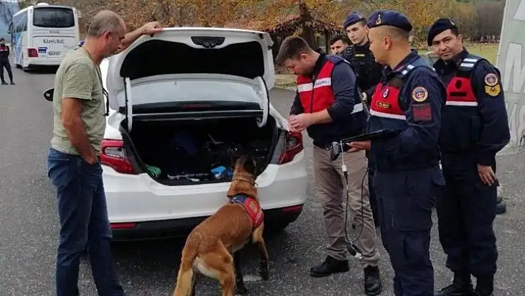 Jandarma'dan yeni yıl öncesi 'Huzur' denetimi