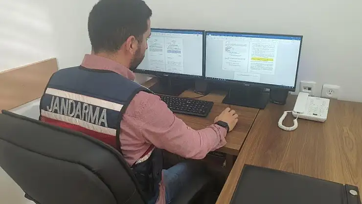 Jandarmanın sanal devriyesinde yakalaması bulunan 1 firari cezaevine gönderildi