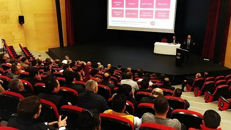 KAAN projesi, Marmaris'te özel güvenlik personeline anlatıldı