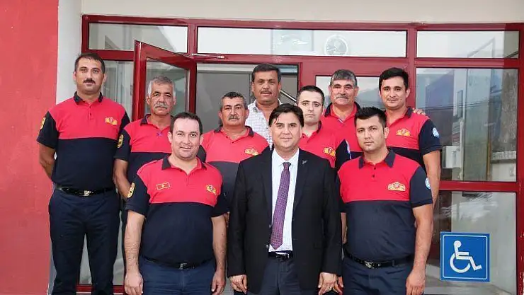 Karaca'dan İtfaiyecilere Ziyaret