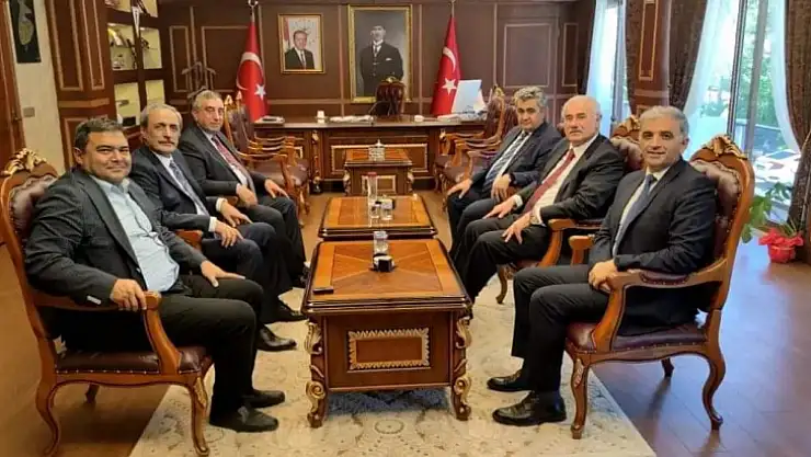 Kaymakam Balcı'ya nezaket ziyareti