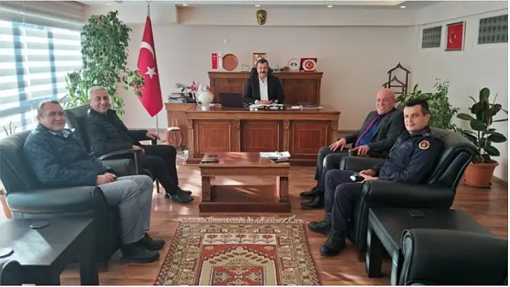 Kaymakamlık Makamı'nda Yılbaşı Tedbirleri toplantısı