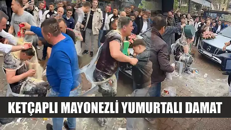 Ketçaplı mayonezli yumurtalı damat