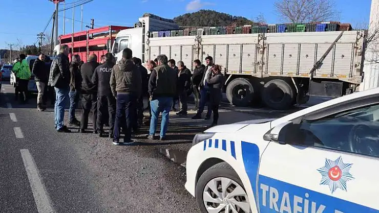 Kira alamıyoruz dediler, kamyonlarla benzinliğin giriş çıkışını kapattılar