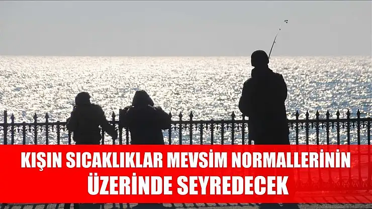 Kışın sıcaklıklar mevsim normallerinin üzerinde seyredecek