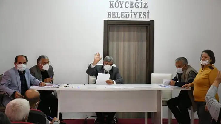 Köyceğiz Belediyesi Nisan Ayı meclis toplantısı yapıldı