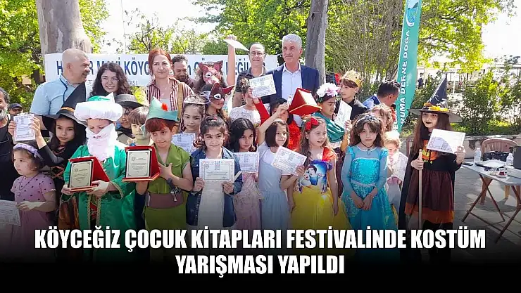 Köyceğiz Çocuk Kitapları Festivalinde kostüm yarışması yapıldı