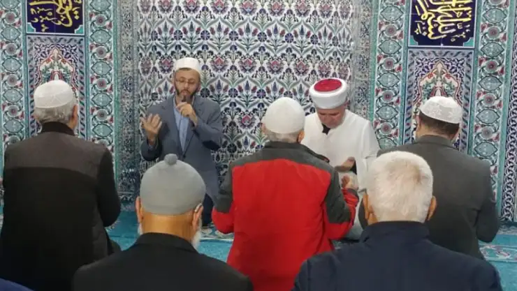 Köyceğiz'de Filistinliler için dua edildi