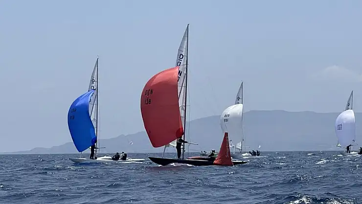 Kraliyet teknesi Bodrum'da yarışıyor
