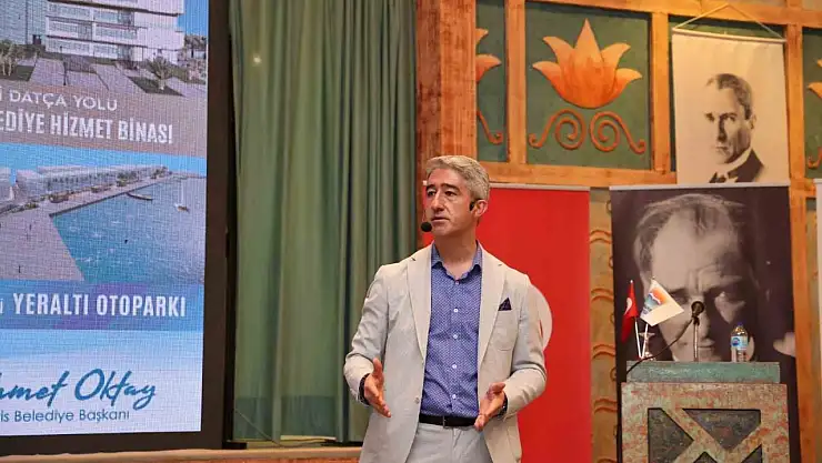 Başkanı Oktay, yapılmış ve yapılacak olan projeleri tanıttı